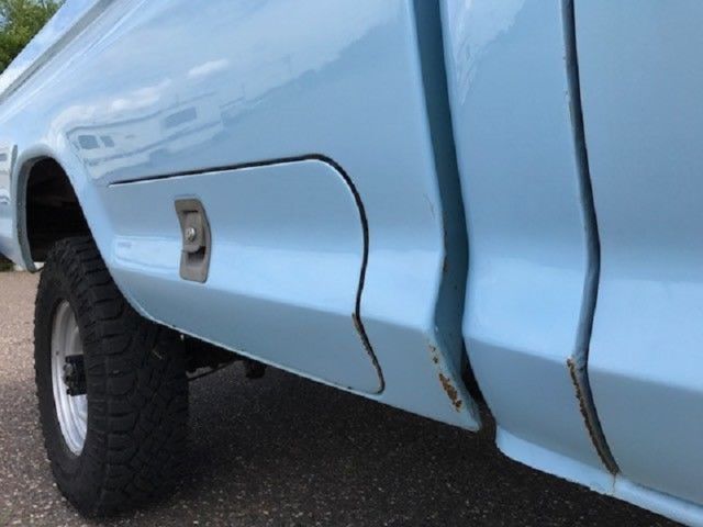 1975 Blue Ford F-250 Standard Cab Pickup