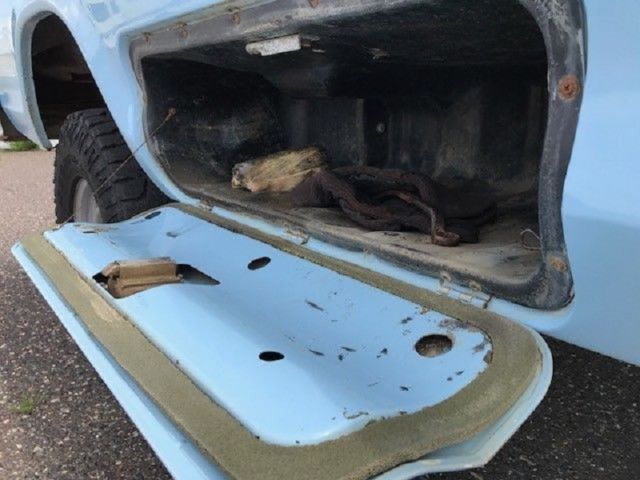 1975 Blue Ford F-250 Standard Cab Pickup