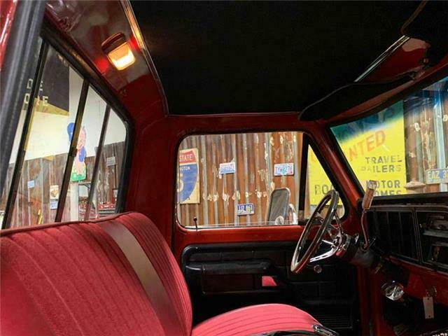 1975 Red Ford Other Pickups Pickup Truck