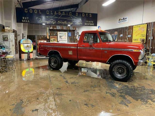 1975 Red Ford Other Pickups Pickup Truck