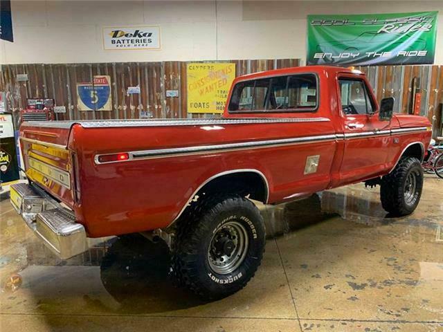 1975 Red Ford Other Pickups Pickup Truck