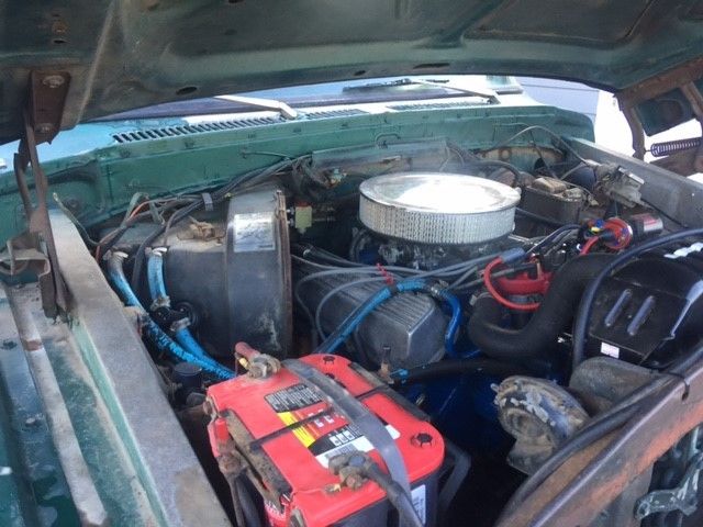 1975 Green Ford F-250 Crew Cab Pickup