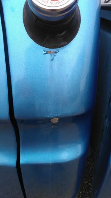 1975 Blue Ford F-250 Crew Cab Pickup