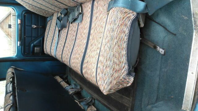 1975 Blue Ford F-250 Crew Cab Pickup