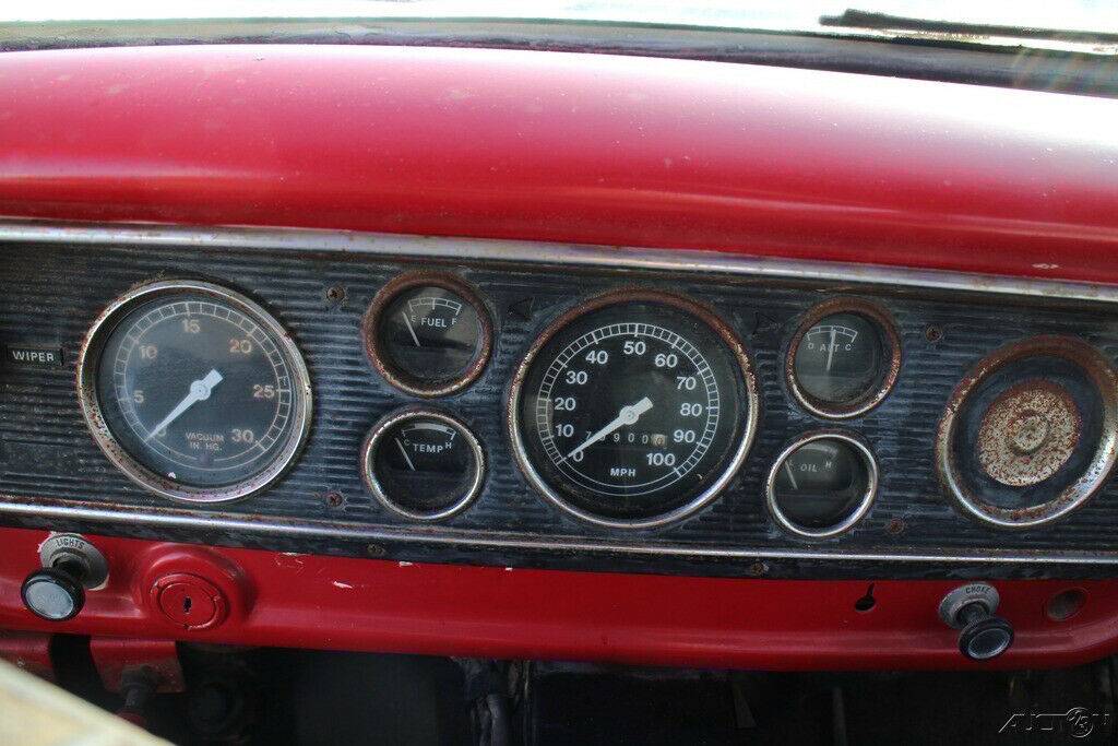 1975 Red Ford F-500 Dump Truck Other