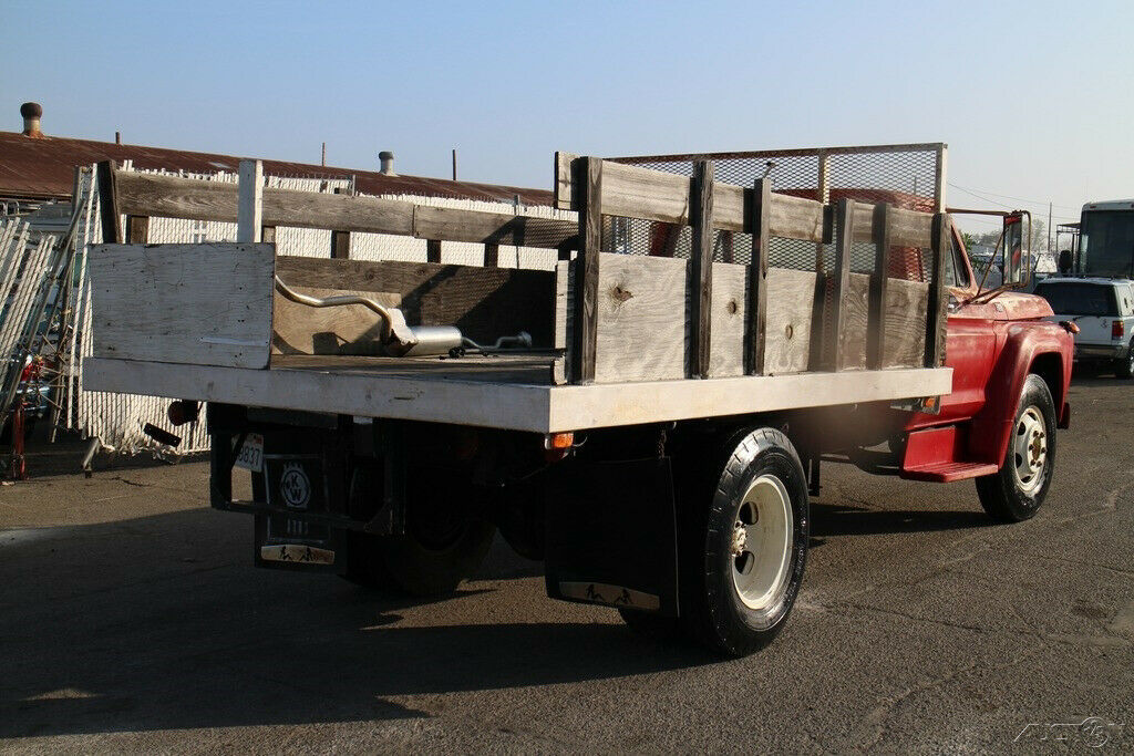 1975 Red Ford F-500 Dump Truck Other