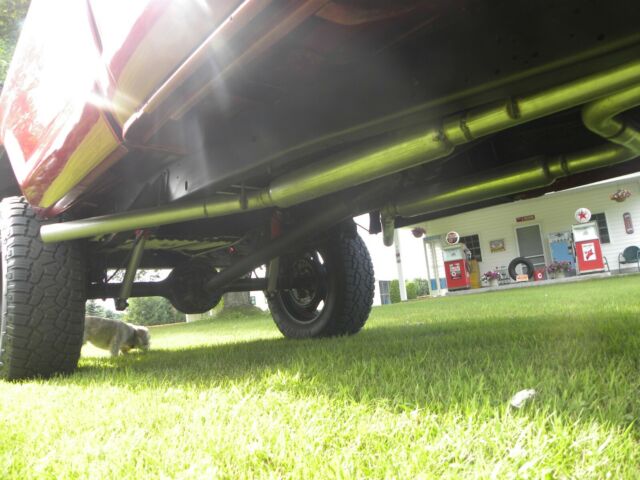 1975 candy apple red metallic Ford F-150 Standard Cab Pickup