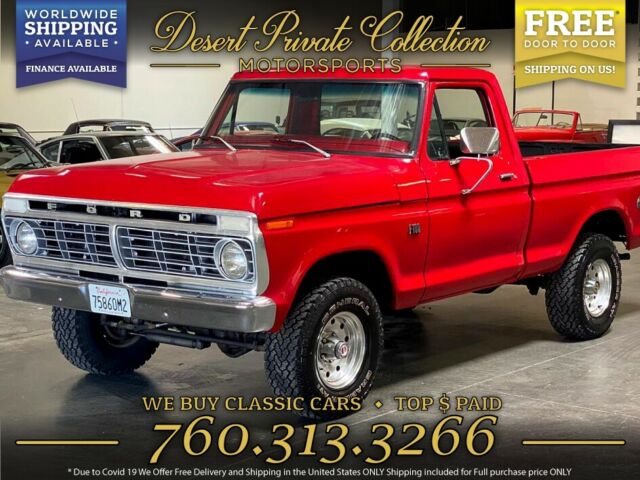1975 Red Ford Other Pickups Pickup