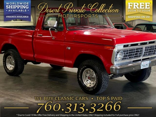 1975 Red Ford Other Pickups Pickup