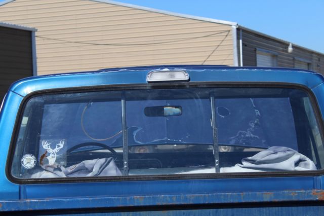 1975 Blue Ford F-150 Standard Cab Pickup