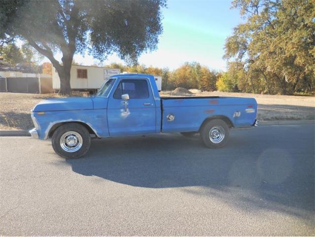 1975 Blue Ford F-250
