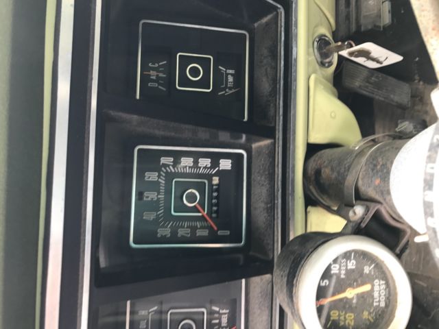 1975 Pea Green Ford F-250 Extended Cab Pickup