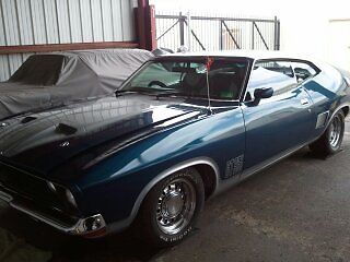 1975 Blue Ford Falcon Coupe