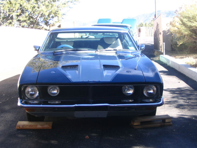 1975 Blue Ford Falcon Coupe