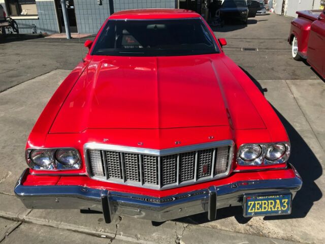 1975 Red Ford Torino Coupe