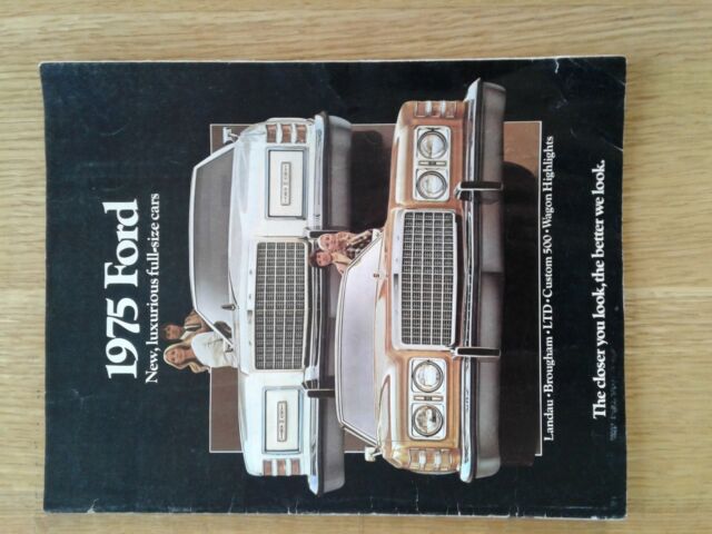 1975 Brown Ford LTD Sedan