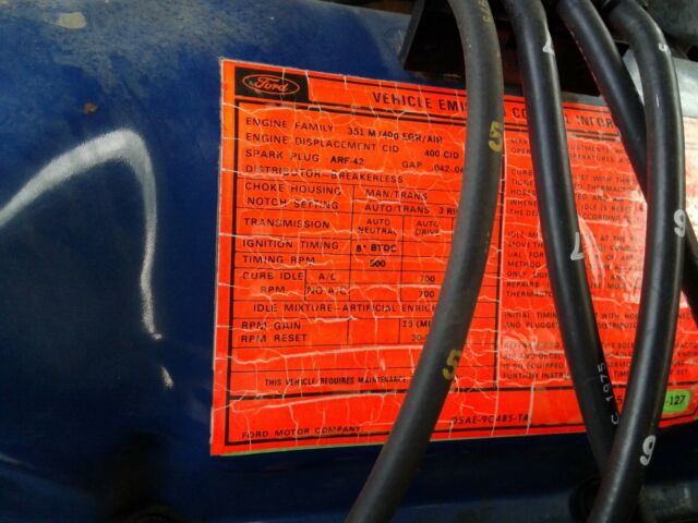 1975 Brown Ford LTD Sedan