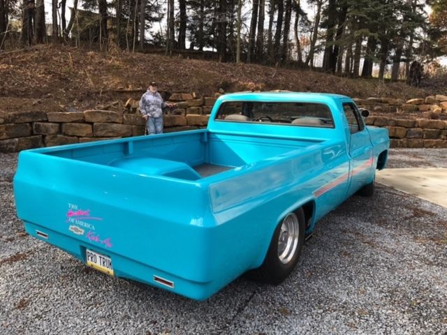 1975 Aqua GMC Sierra 1500 Regular cab