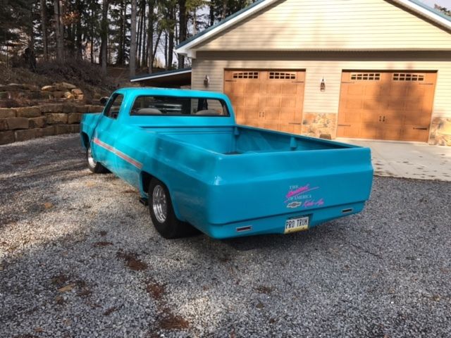 1975 Aqua GMC Sierra 1500 Regular cab