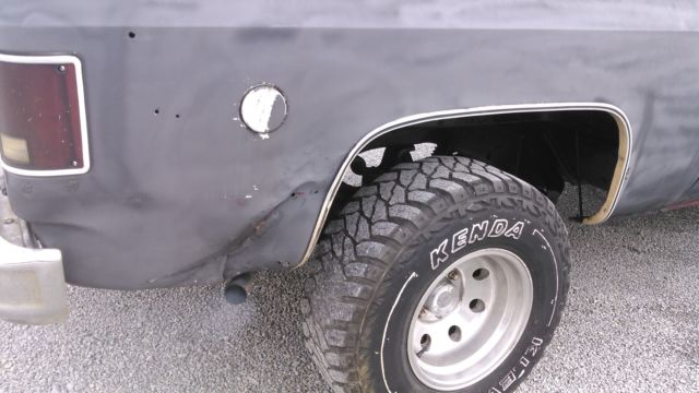 1975 Black GMC Jimmy SUV