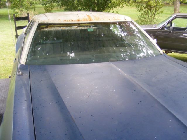 1975 Blue Ford Torino Coupe