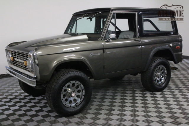 1975 Gray Ford Bronco