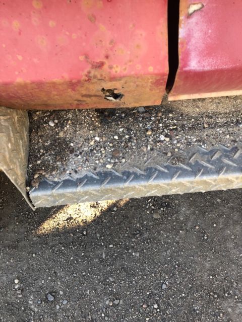 1975 Red Ford F-250 Standard Cab Pickup