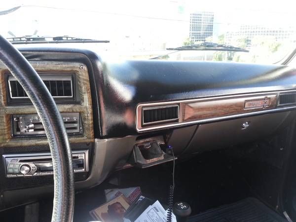 1975 Black Chevrolet Blazer 4x4