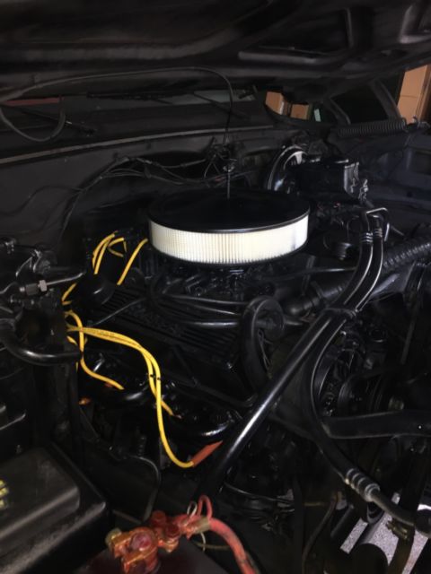 1975 Black Chevrolet Blazer Convertible