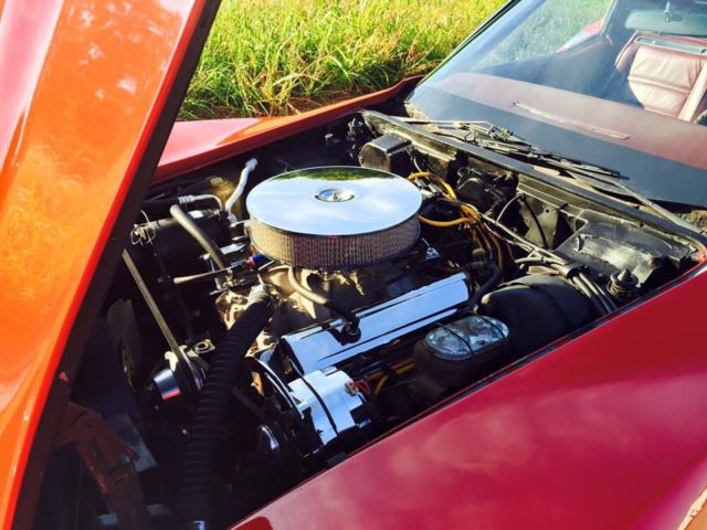 1975 Red Chevrolet Corvette Convertible