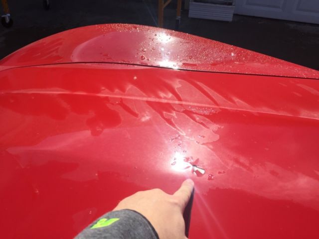 1975 Red Chevrolet Corvette Convertible