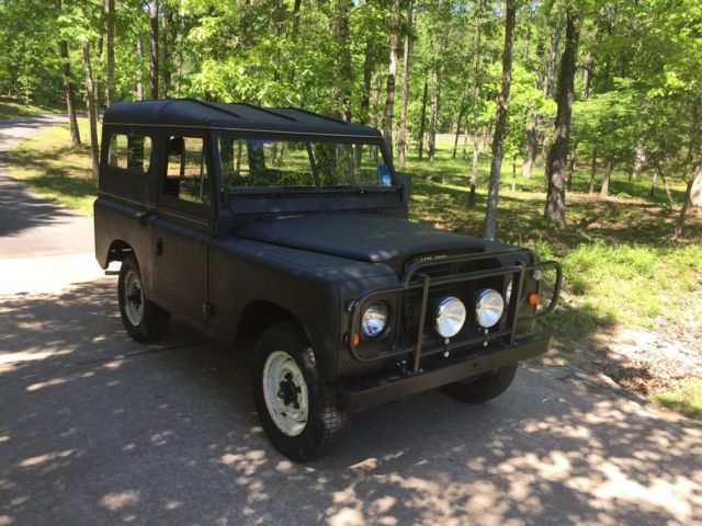 1975 Black Land Rover Defender