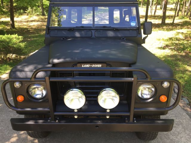 1975 Black Land Rover Defender