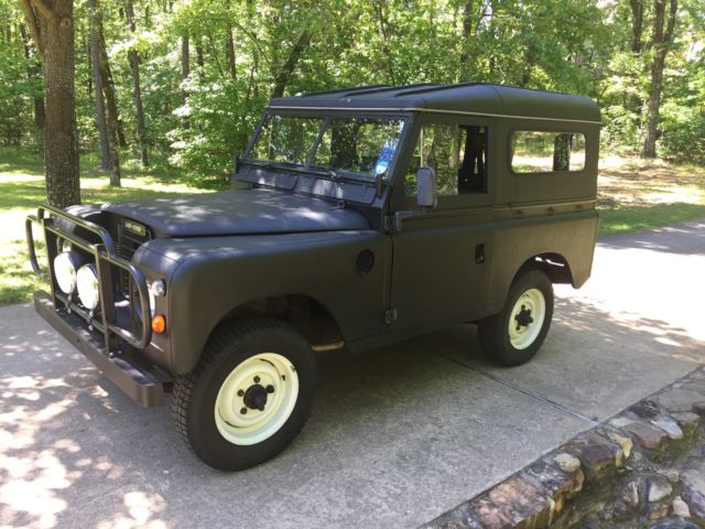 1975 Black Land Rover Defender