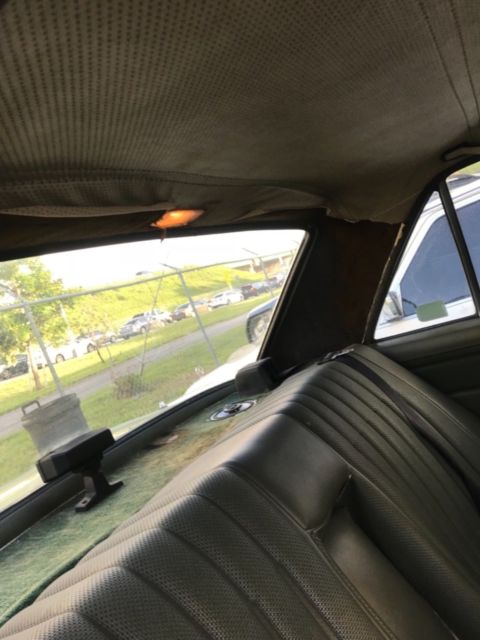 1975 Green Mercedes-Benz 200-Series Sedan