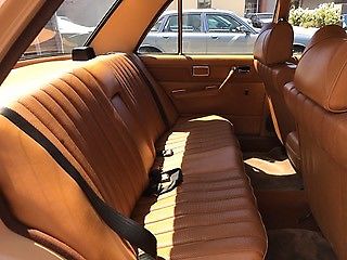 1975 Tan Mercedes-Benz 200-Series Sedan