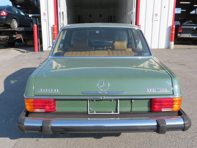 1975 Green Mercedes-Benz 300-Series Sedan