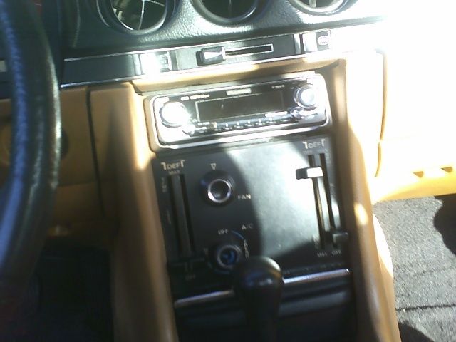 1975 Gold Mercedes-Benz SL-Class Convertible