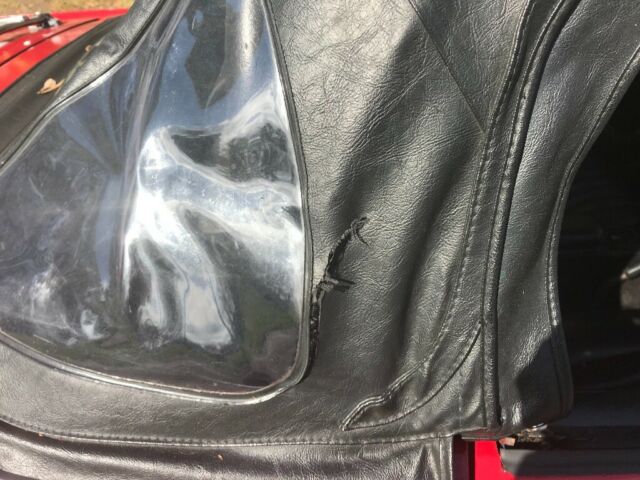 1975 Red MG MGB Convertible