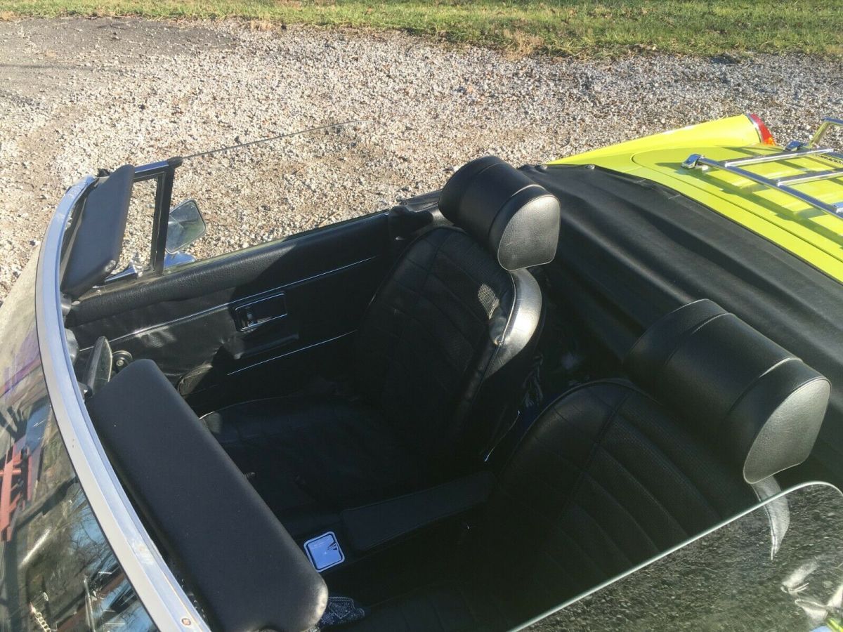 1975 Citron MG MGB Convertible