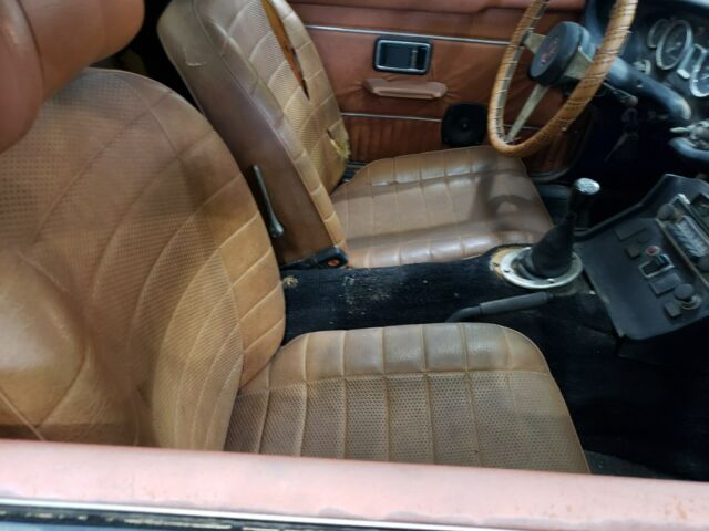 1975 blue MG MGB Convertible