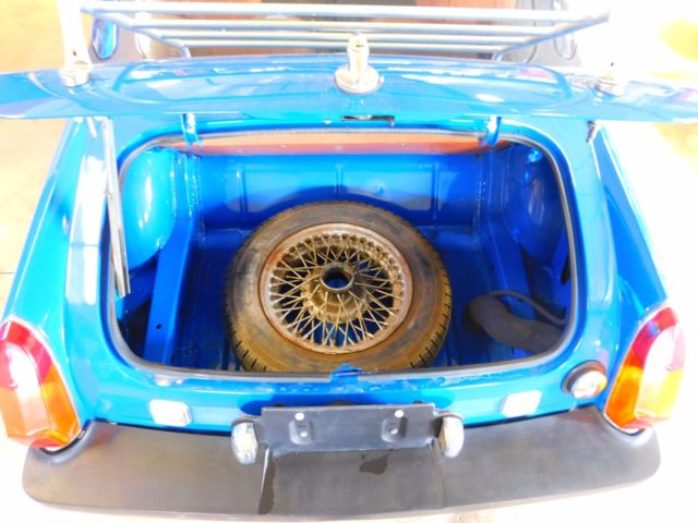 1975 Blue MG Midget Convertible