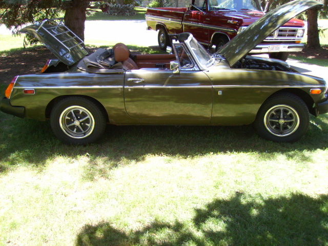 1975 TUNDRA GREEN MG MGB B