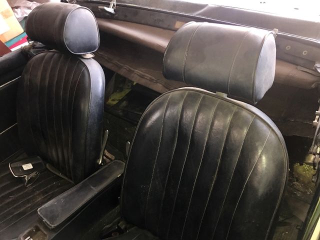 1975 Green MG MGB Convertible