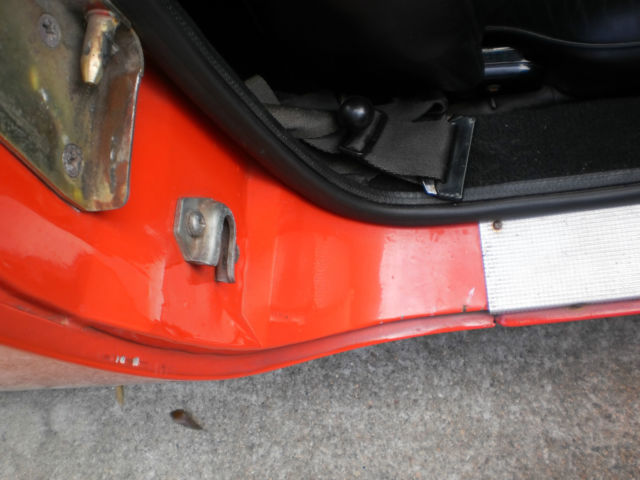 1975 Red MG MGB Convertible