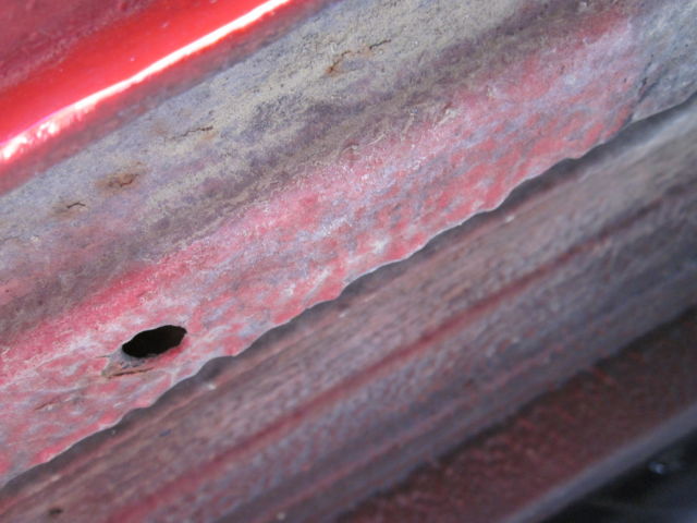 1975 Red MG MGB Convertible