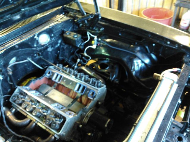 1975 black Chevrolet Nova Coupe