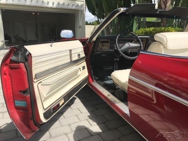 1975 Red Oldsmobile Eighty-Eight