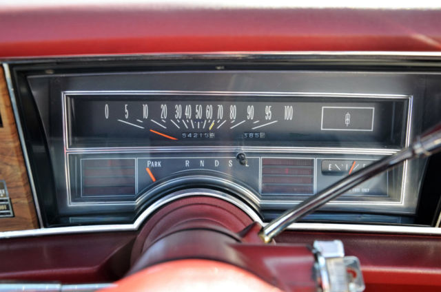 1975 Red Oldsmobile Eighty-Eight Convertible