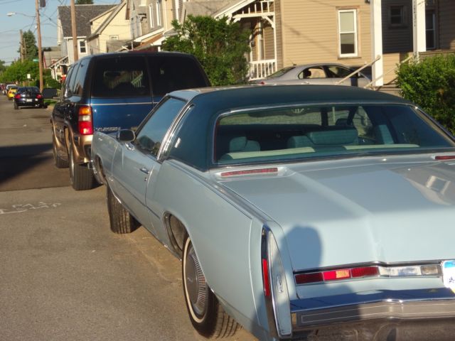 1975 Blue Oldsmobile Toronado Coupe